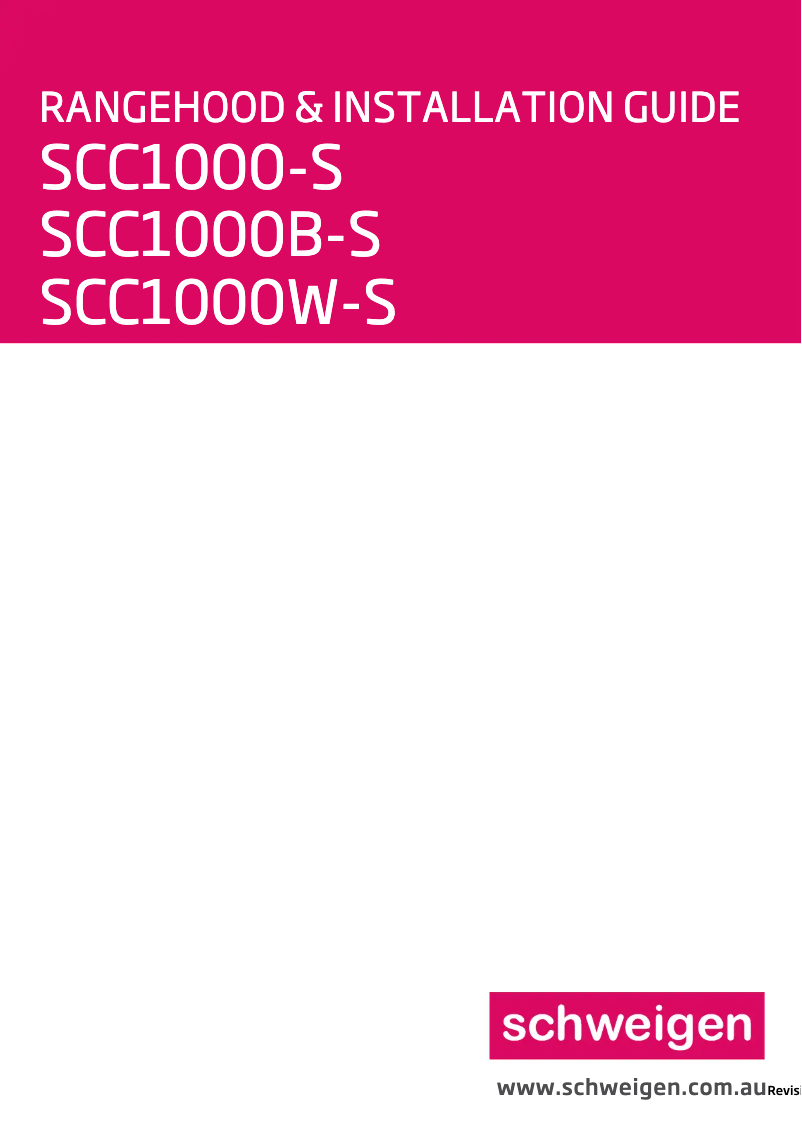 Imagen de la primera página del manual del dispositivo SCC1000B-S