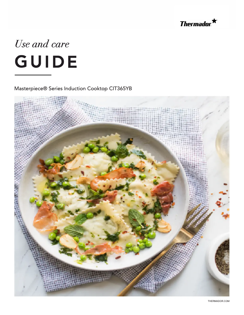 Imagen de la primera página del manual del dispositivo CIT365YB