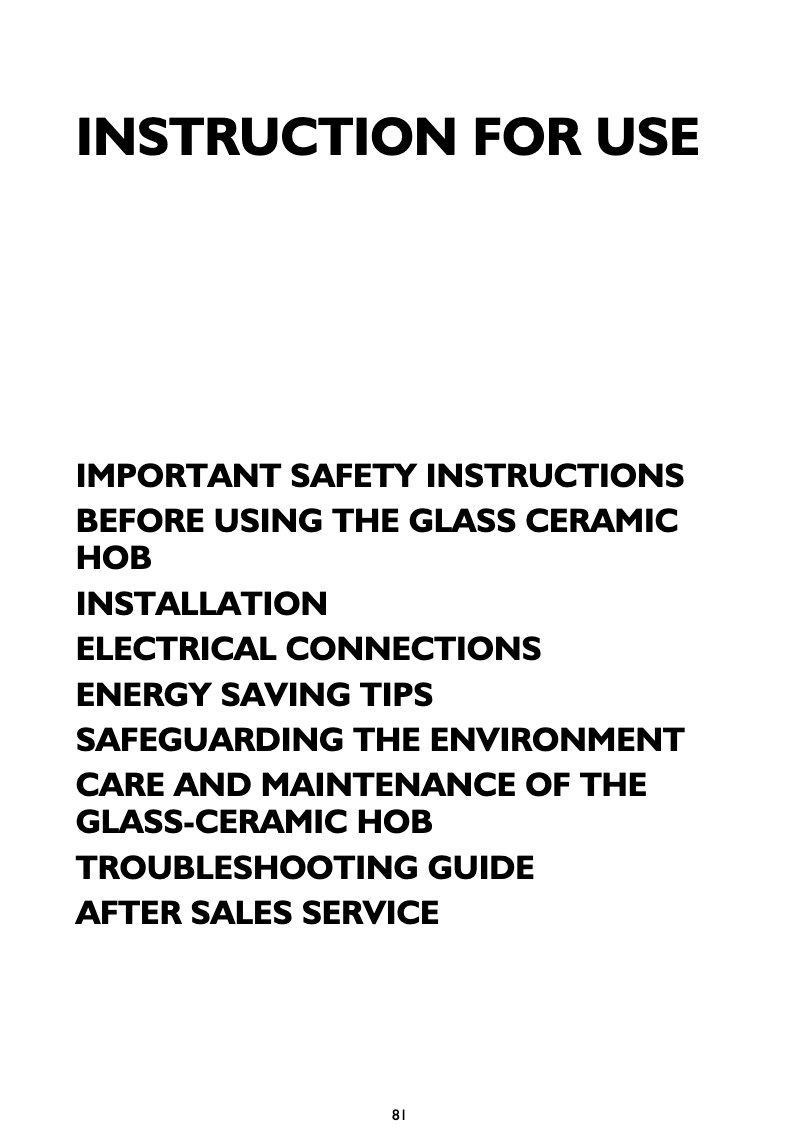 Página 1 del manual Instrucciones / montaje Whirlpool AKT 8360 LX