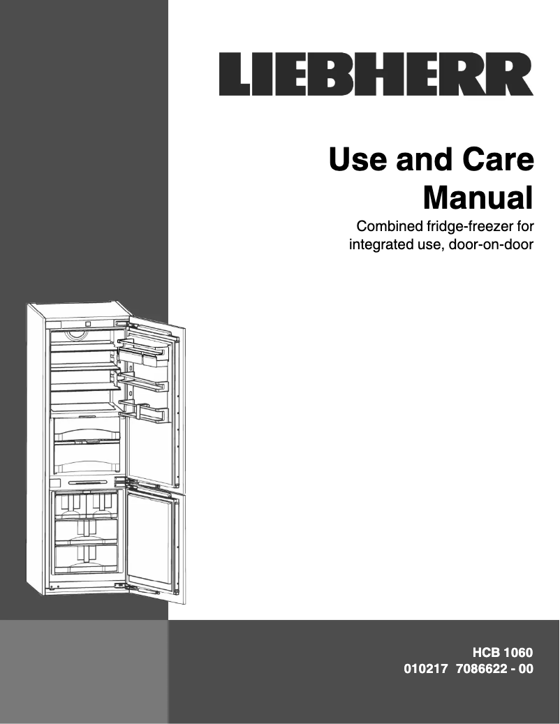 Página 1 del manual Manual de usuario Liebherr HCB 1060