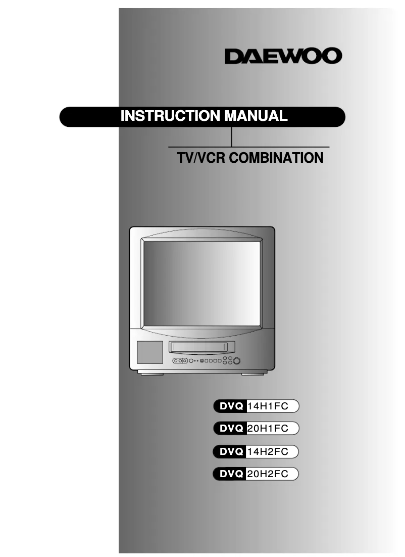 Imagen de la primera página del manual del dispositivo DVQ-14H1FC
