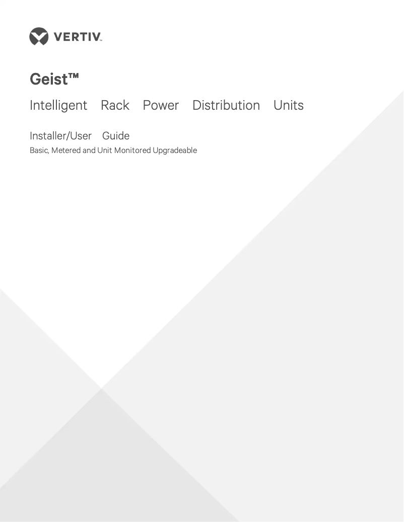 Página 1 del manual Manual de usuario Geist GI10049L