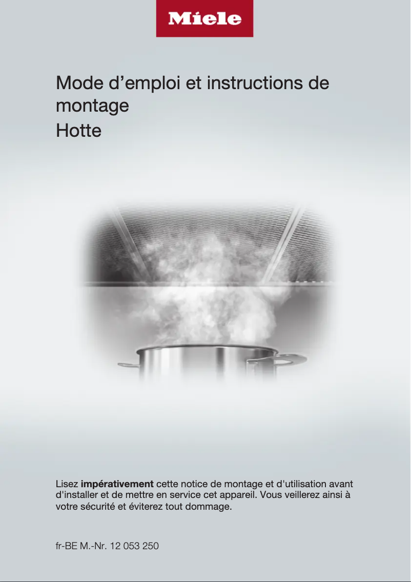 Página 1 del manual Manual de usuario Miele DAS 4930