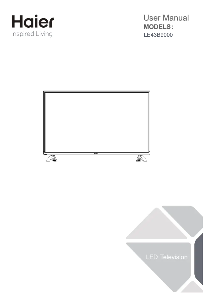 Imagen de la primera página del manual del dispositivo LE43B9000