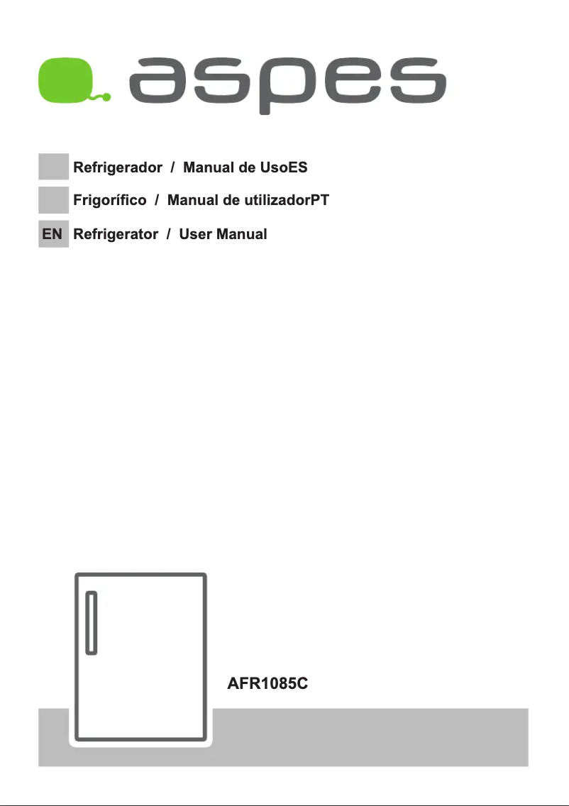 Imagen de la primera página del manual del dispositivo AFR1085C