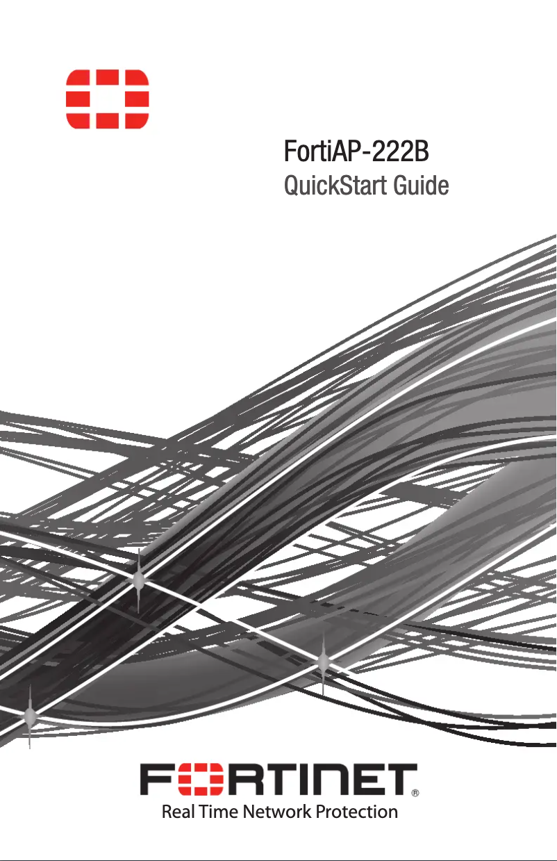 Página 1 del manual Manual de usuario Fortinet FortiAP 222B