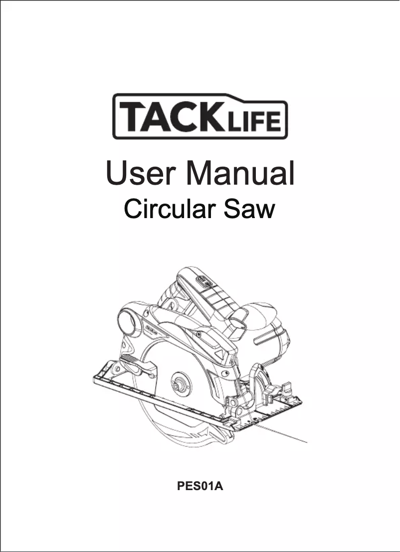 Página 1 del manual Manual de usuario Tacklife PES01A