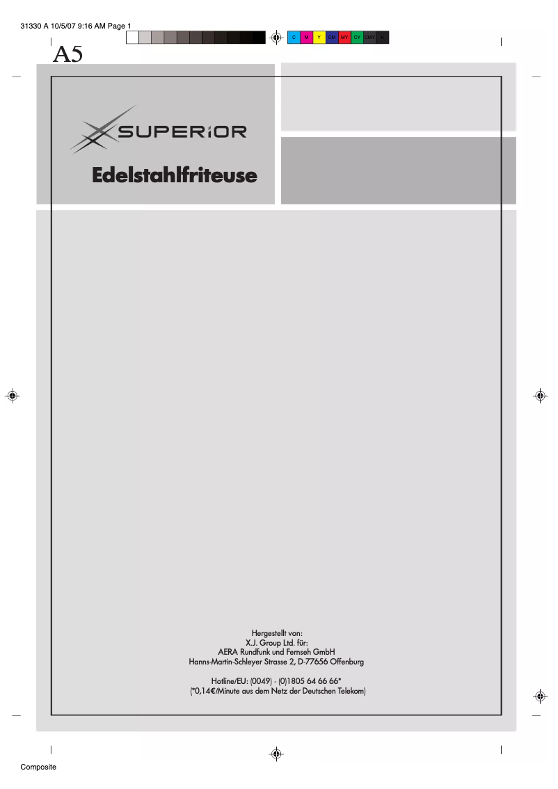 Imagen de la primera página del manual del dispositivo DF-002C