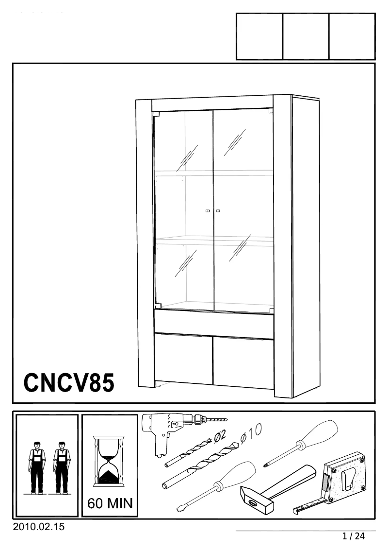 Página 1 del manual Manual de usuario Profijt Meubel Cartago