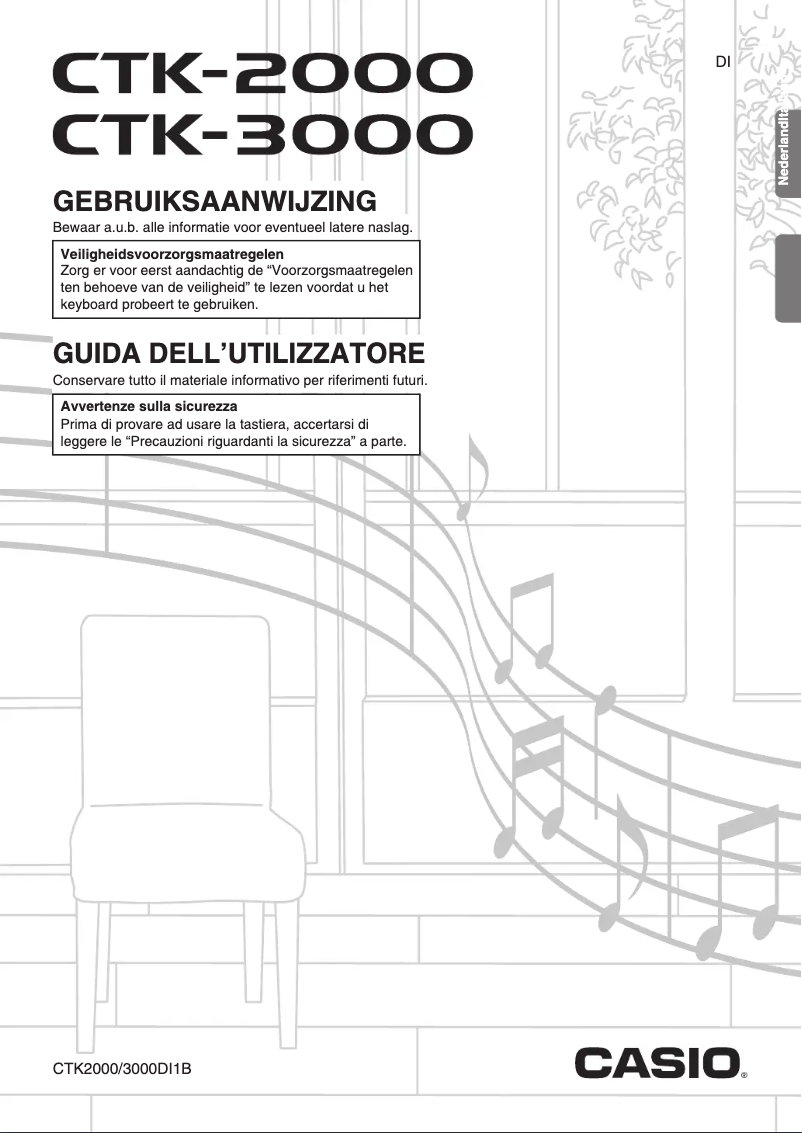 Imagen de la primera página del manual del dispositivo CTL-3000