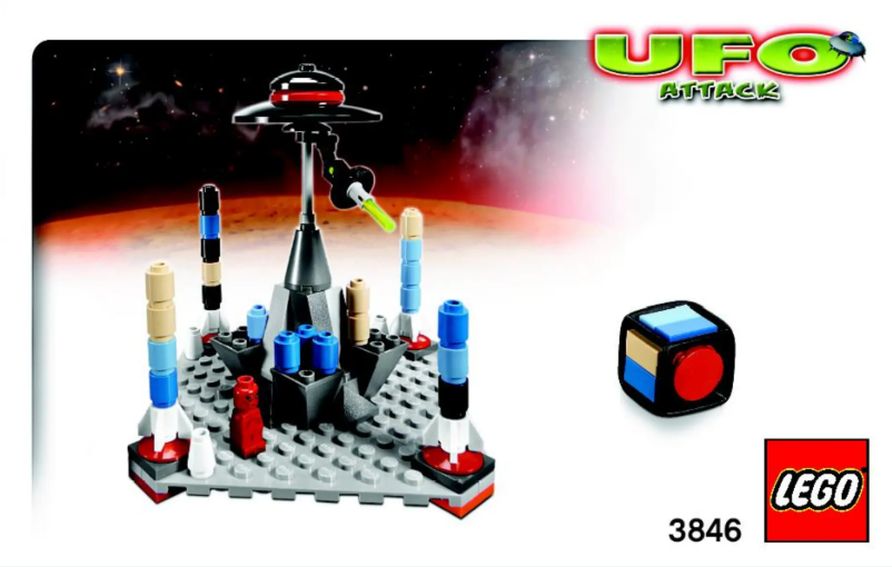 Imagen de la primera página del manual del dispositivo UFO Attack