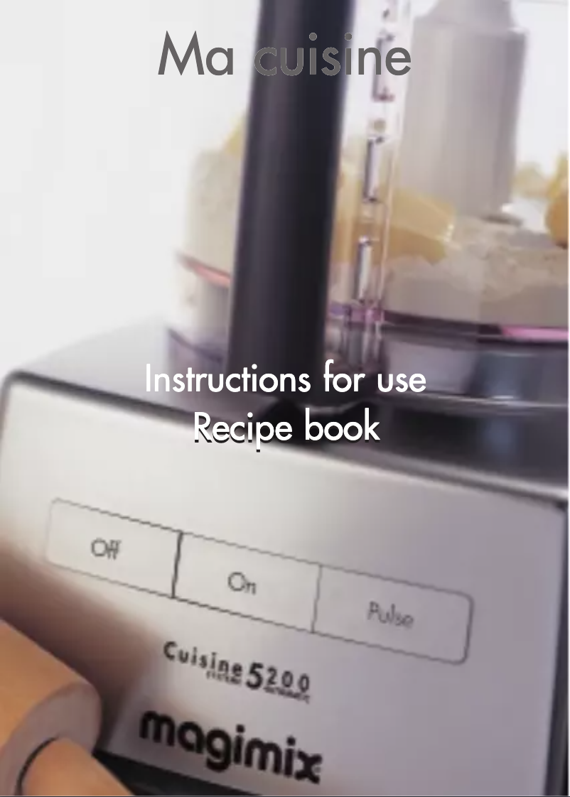 Imagen de la primera página del manual del dispositivo 5200