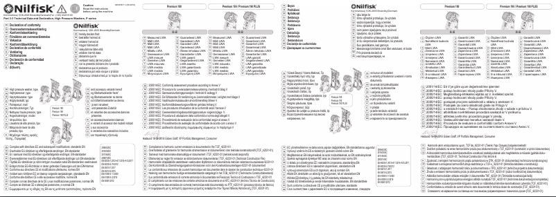 Imagen de la primera página del manual del dispositivo Premium 180