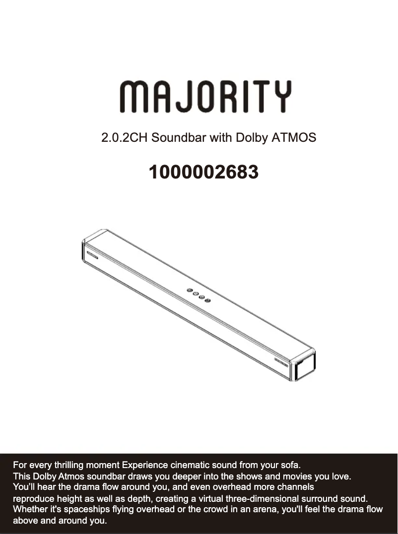 Página 1 del manual Manual de usuario Majority Sierra
