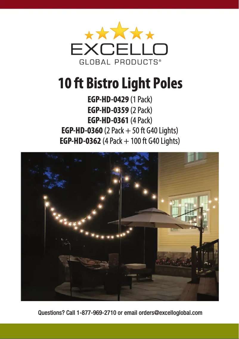 Imagen de la primera página del manual del dispositivo EGP-HD-0362