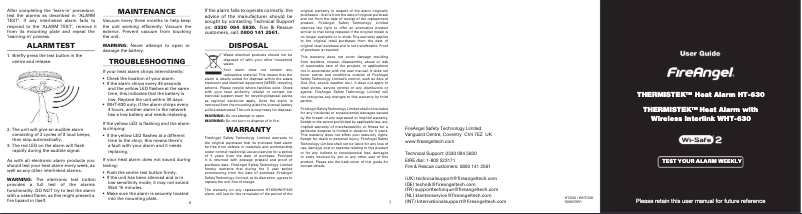 Imagen de la primera página del manual del dispositivo HT-630