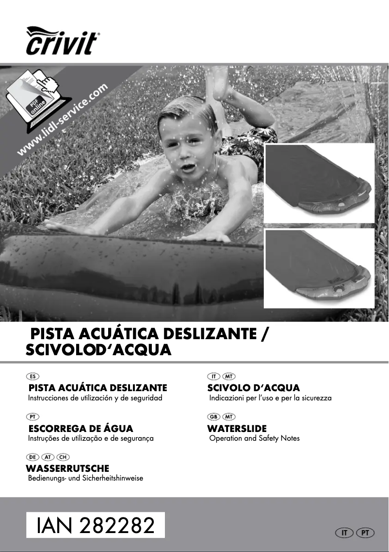 Imagen de la primera página del manual del dispositivo HG03281