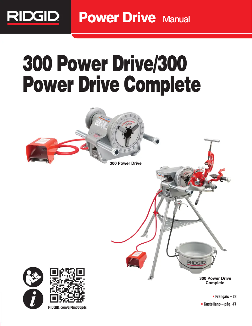 Imagen de la primera página del manual del dispositivo 300 Complete