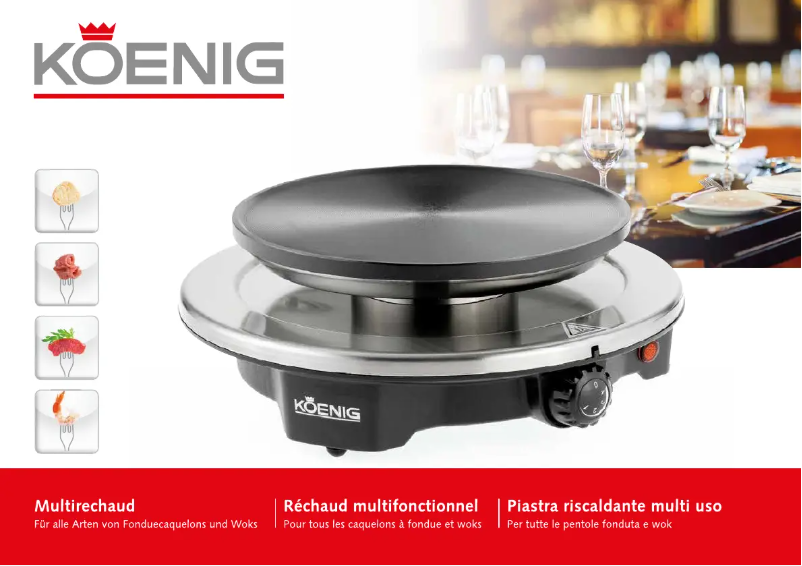 Página 1 del manual Manual de usuario Koenig B02175