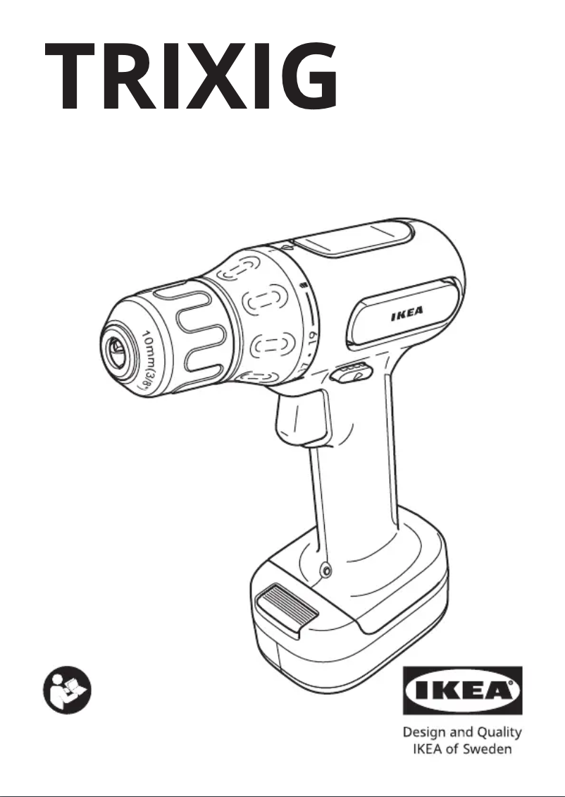 Página 1 del manual Manual de usuario Ikea TRIXIG 005.642.16