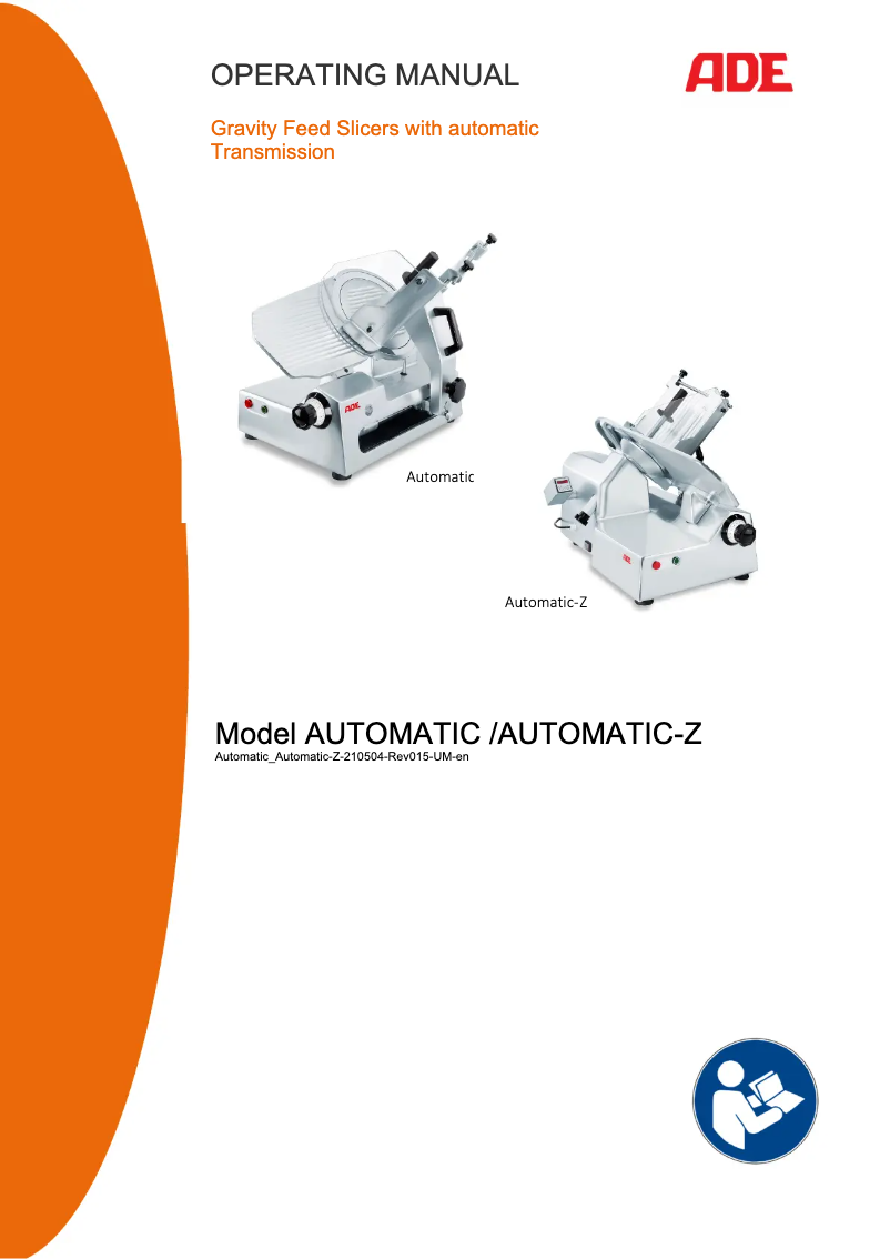 Imagen de la primera página del manual del dispositivo Automatic-Z