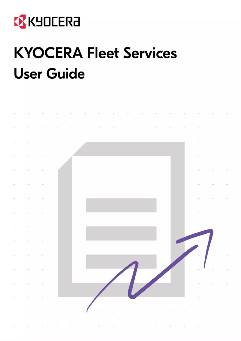 Página nº 1 - Manual de usuario Kyocera Fleet Services