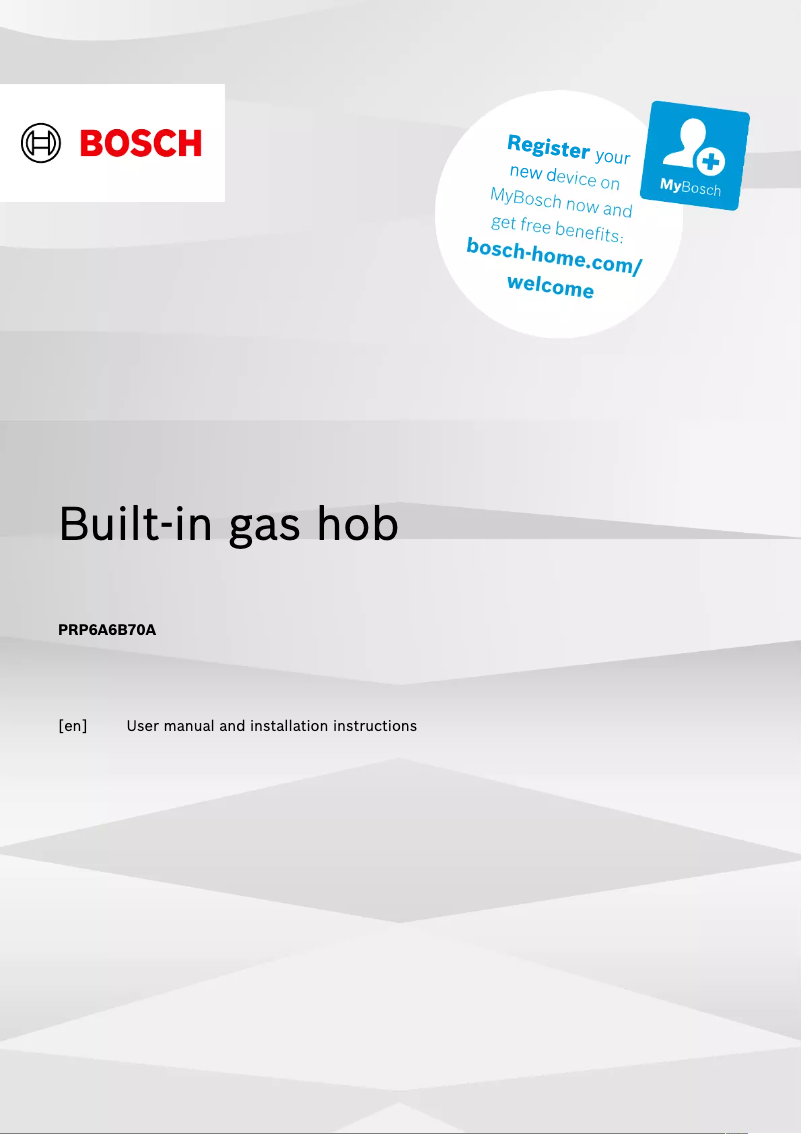 Imagen de la primera página del manual del dispositivo PRP6A6B70A