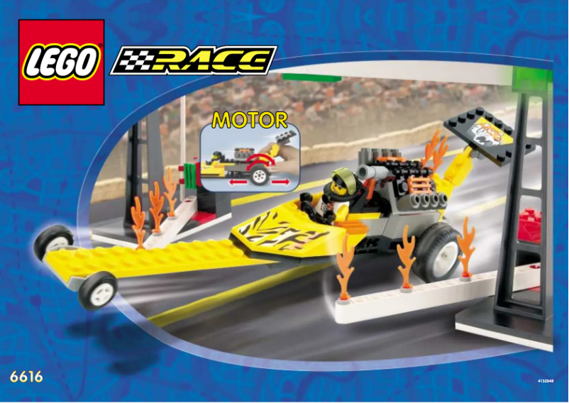 Imagen de la primera página del manual del dispositivo Rocket Dragster