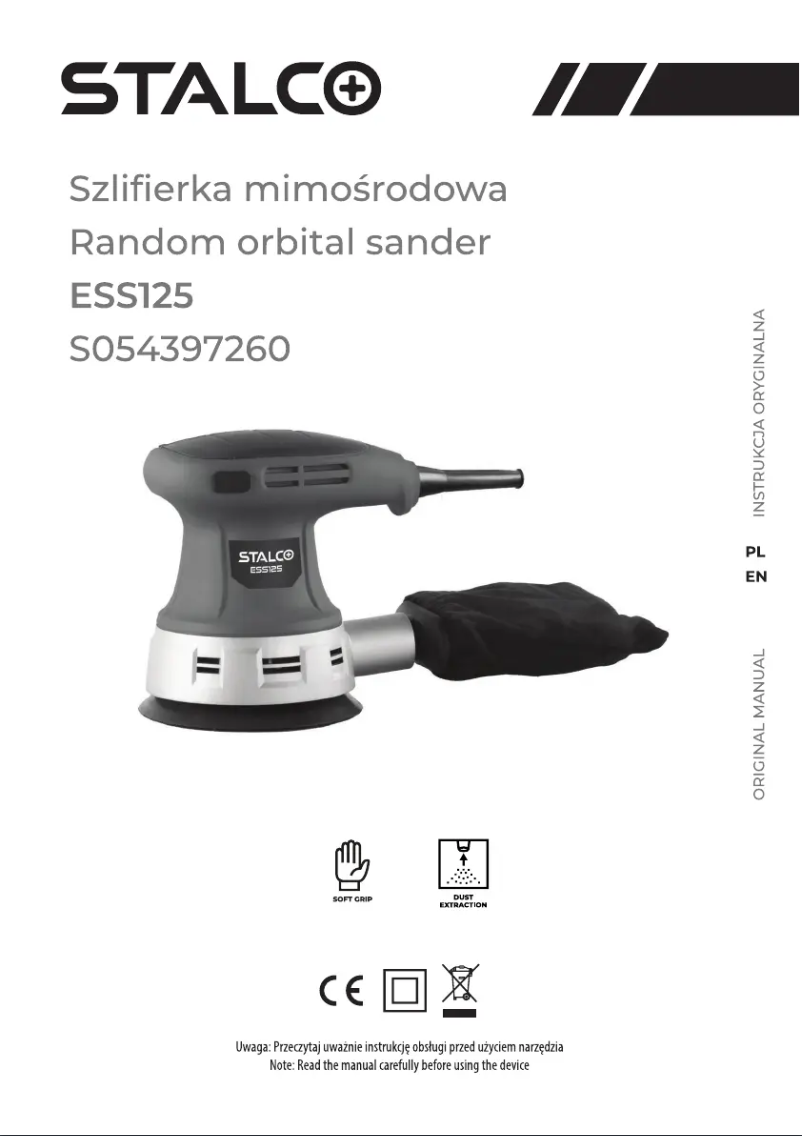 Página 1 del manual Manual de usuario Stalco ESS125