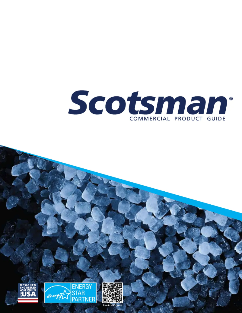 Página nº 1 - Manual de usuario Scotsman CU50GA-1