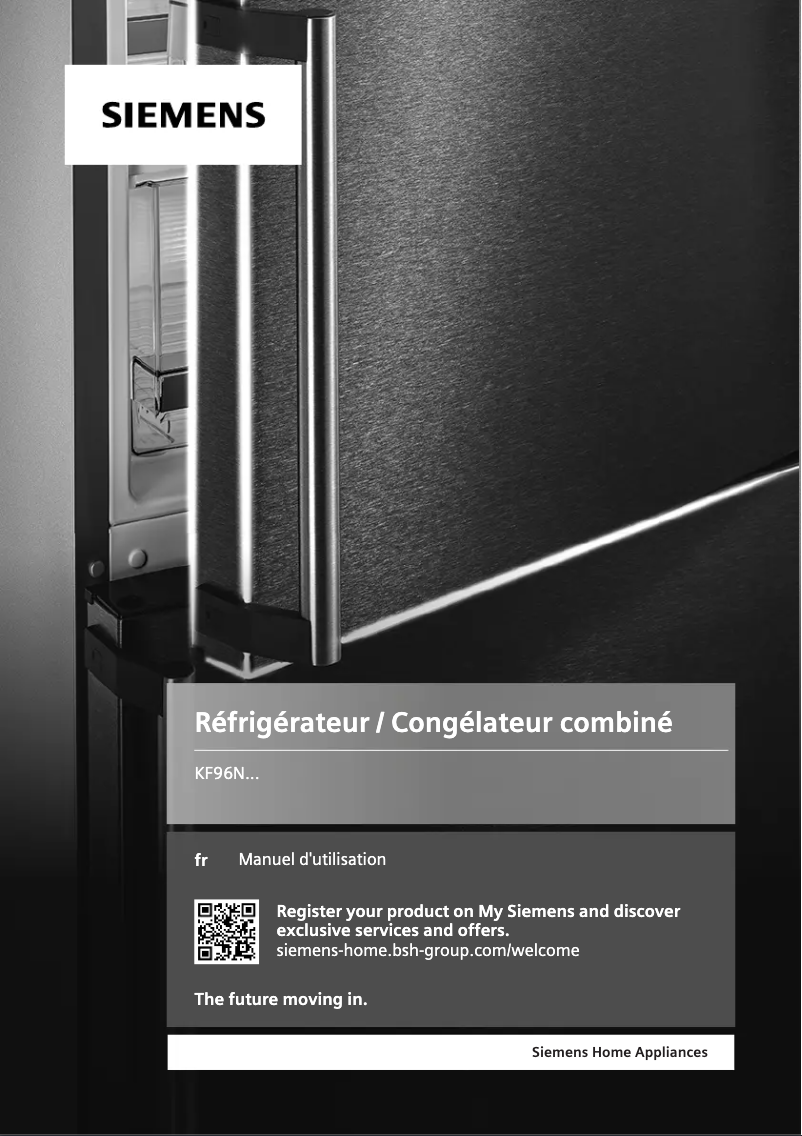 Página nº 1 - Manual de usuario Siemens KF96NVPEA