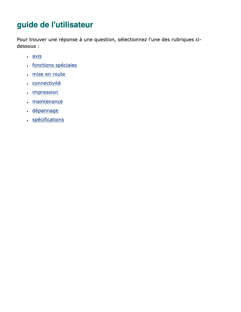 Página 1 del manual Manual de usuario HP Deskjet 3650