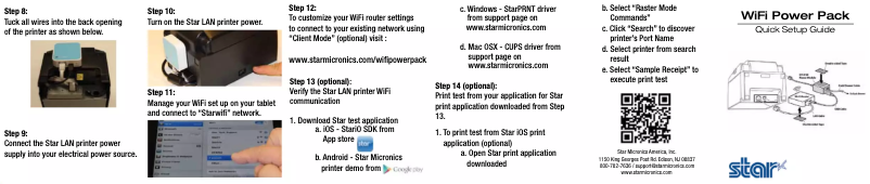Imagen de la primera página del manual del dispositivo Wifi Power Pack