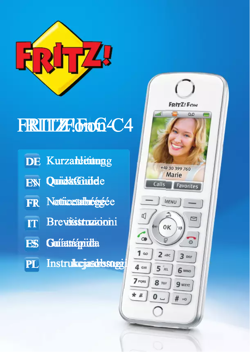 Página 1 del manual Manual de usuario AVM FRITZ!Fon C4