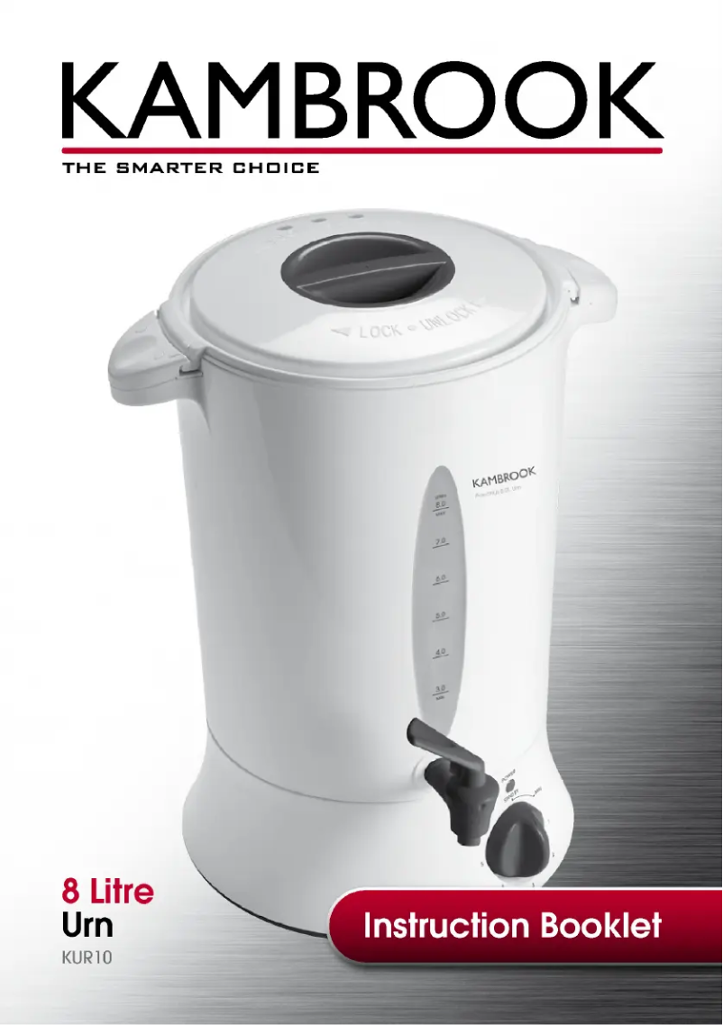 Página 1 del manual Manual de usuario Kambrook KUR10