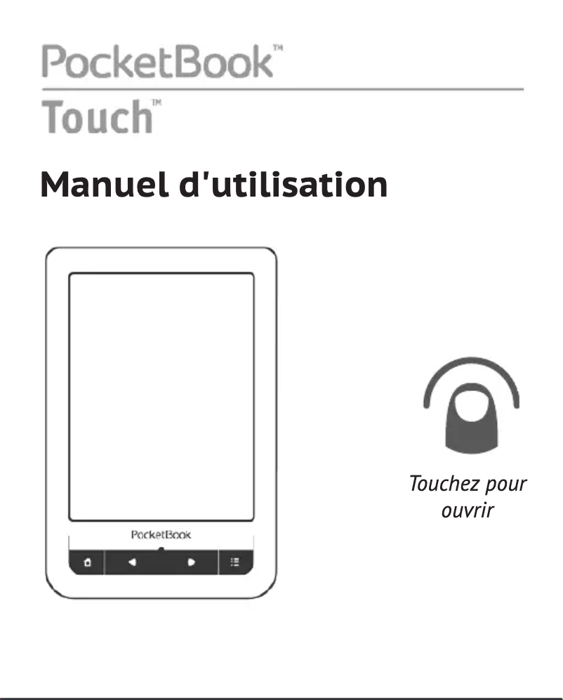 Página 1 del manual Manual de usuario PocketBook Touch