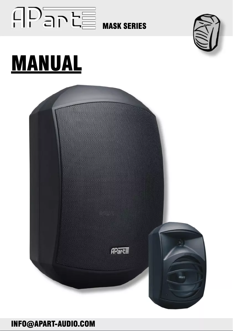 Imagen de la primera página del manual del dispositivo MASK6-BL