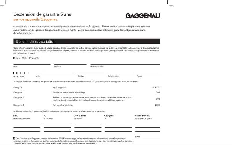 Página 1 del manual Manual de instrucciones Gaggenau RW404261