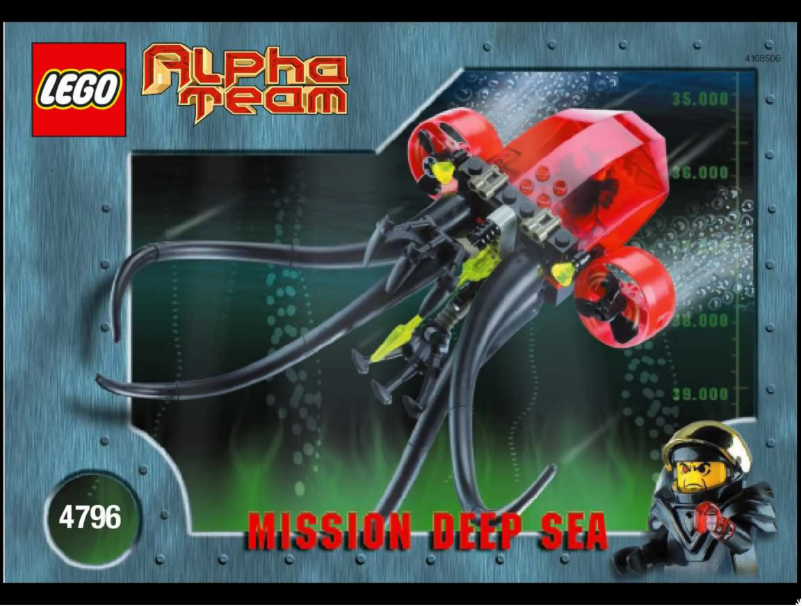 Página 1 del manual Manual de usuario Lego Ogel Mutant Squid