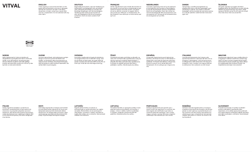 Imagen de la primera página del manual del dispositivo VITVAL 804.112.72