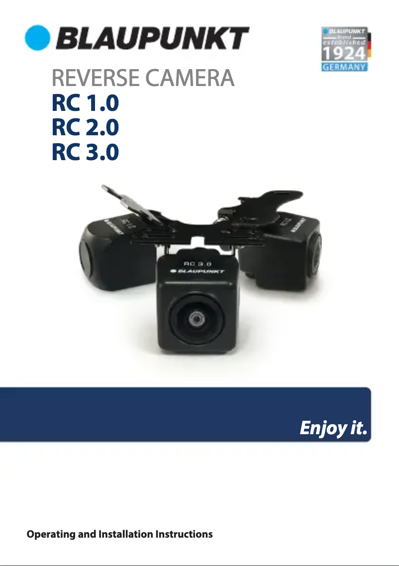 Imagen de la primera página del manual del dispositivo RC 1.0