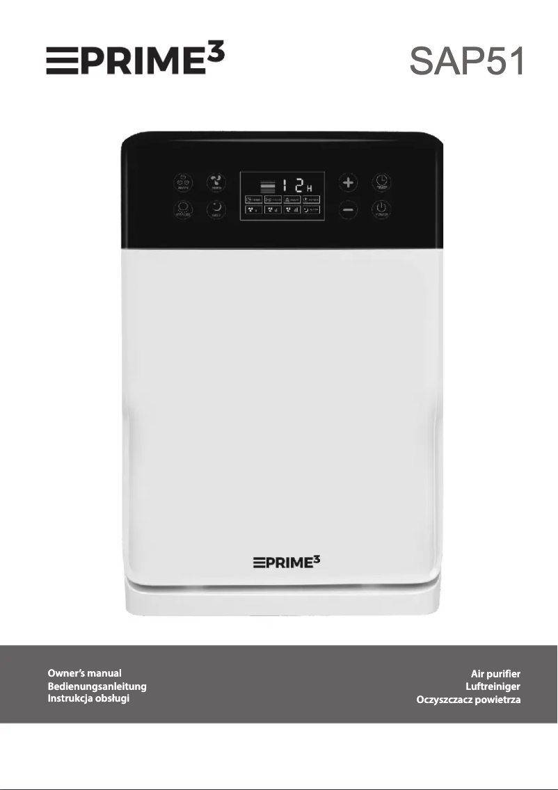 Página nº 1 - Manual de usuario PRIME3 SAP51