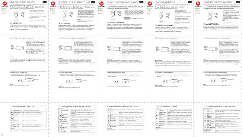 Página 1 del manual Manual de usuario Motorola Ease 35